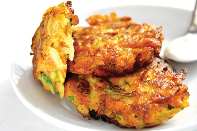 לביבות ירק. צלם: פסקל פרץ-רובין