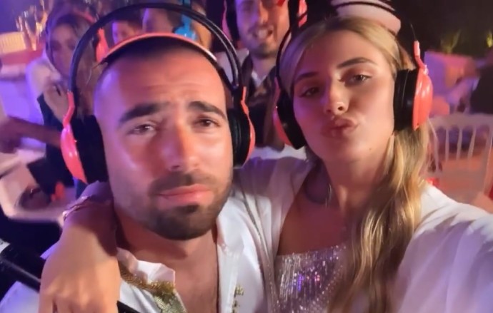 עומר אדם, שיראל טולדנו. צילום מסך אינסטגרם