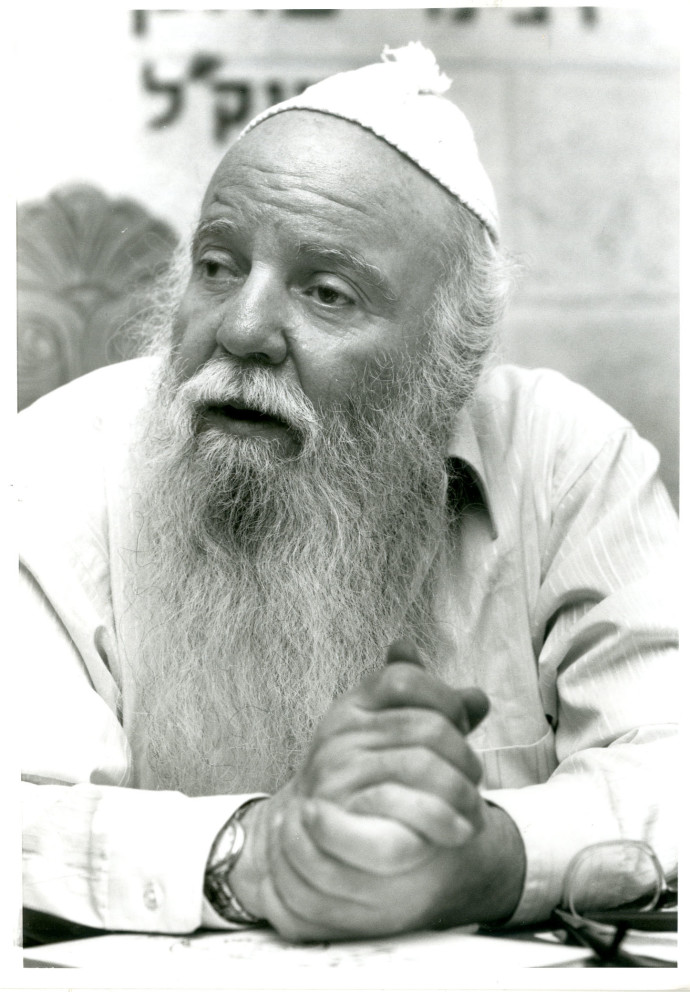 מאיר יהודה גץ. צילום: פלאש 90