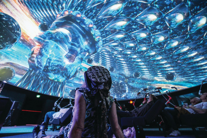 קולנוע ב־360 מעלות. צילום: cinemax 360