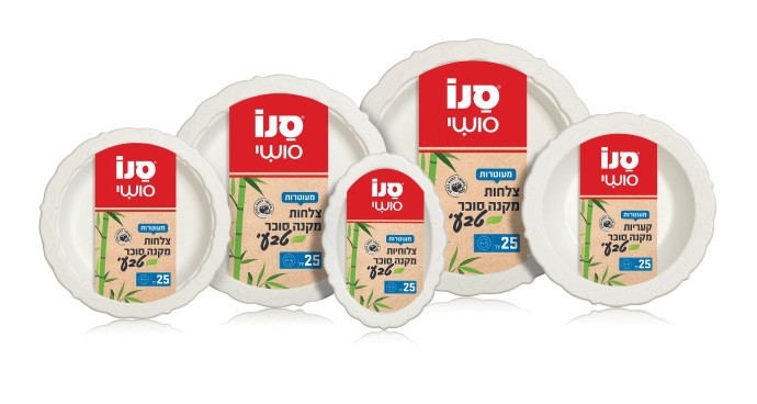 כלי אוכל מקנה סוכר טבעי - סנו סושי. צילום: טל אזולאי