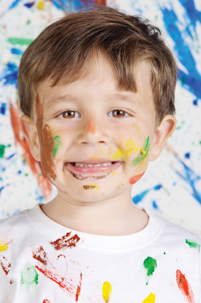 ילד עושה בלאגן. צילום אילוסטרציה: אינג אימג'