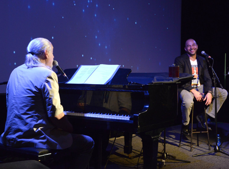 פרופסור עודד אהרונסון ושלמה גרוניך