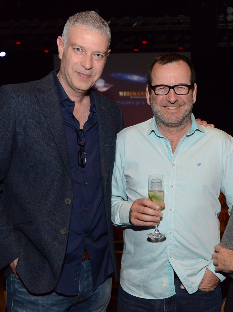 דן פרנס ורוני כהן (צילום: אוהד הרכס, מכון ויצמן)