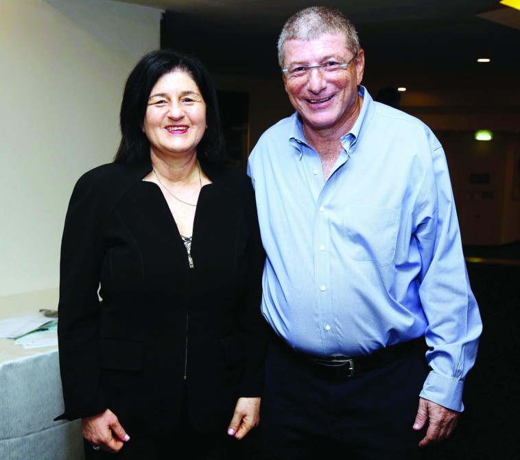 סמדר ברבר צדיק ואליעזר שקדי (צילום: חן גלילי)