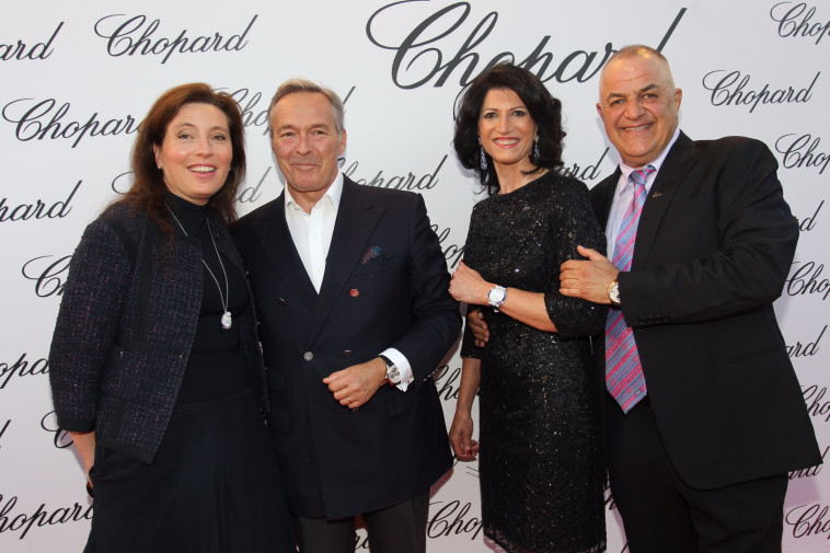 עופר וסוזי יונסף, קארל פידריך שויפלה וקריסטין שויפלה (צילום: רפי דלויה)