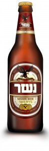 בירה נשר לבנה - בקבוק